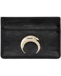 Marine Serre - Logo Card Holder Leather Wallets & Purses - Lyst