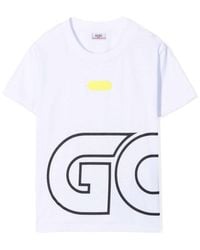 Gcds - Jersey T Shirt Boy - Lyst