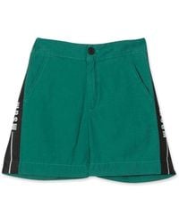 MSGM - Cotton Bermuda - Lyst
