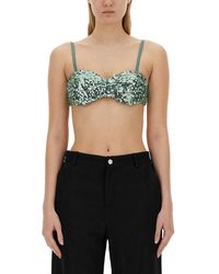 Moschino - Cropped Sequined Top - Lyst