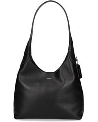 COACH - Körniges Leder Top-Griff Tasche - Lyst