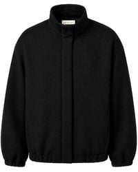Dries Van Noten - Wool-Blend Bomber Jacket With High Collar - Lyst