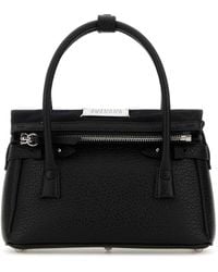 Maison Margiela - Black Leather Handbag - Lyst