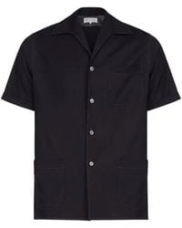 Maison Margiela - Short-Sleeve Wool Shirt - Lyst