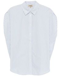 Woolrich - Gestreept Blouse - Lyst