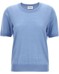 P.A.R.O.S.H. - Short Sleeve Sweater - Lyst