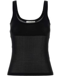 Max Mara - Viscose Blend Biada Tank Top - Lyst