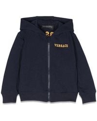 Versace - Medusa Zipper Hoodie - Lyst