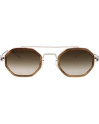 Mykita - A92-Shiny/Galapagos Steel + Acetate Sunglasses - Lyst