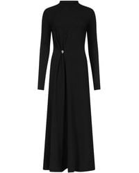 Loulou de Saison - Lucero Draped Knit Dress - Lyst