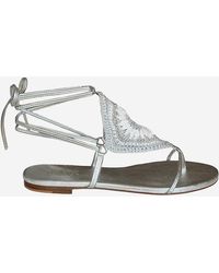 d'akire - D'Ankire Sandalen die Mono -weiße Göttin - Lyst