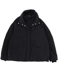 Laminar - High-Neck Quilted Puffer Jacket - Lyst