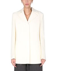 Jil Sander - Tailored Blazer With Inverted Revers For - Lyst