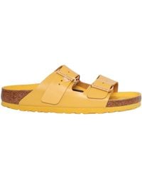Birkenstock - Arizona Hex Ochre, Amalfi Natural Leather, S - Lyst
