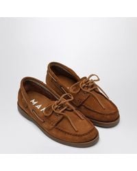 Manebí - Suede Boat Shoes - Lyst