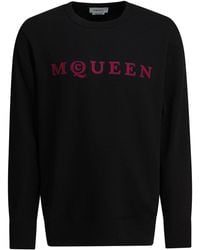 McQueen - Cotton Sweatshirt - Lyst