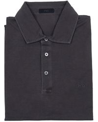 Fay - Polo Jersey Frosted Embroidery - Lyst