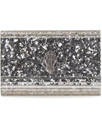 Kurt Geiger - Party Eagle Silver Clutch Bag - Lyst