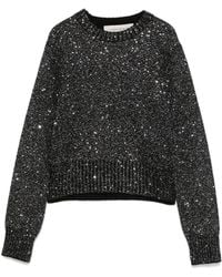 Golden Goose - Sequined Wool Blend Jumper Sweater - Lyst