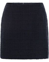 Tagliatore - Tweed Short Skirt - Lyst