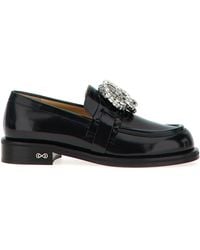 Mach & Mach - Mocassins de 'Galaxy Black' - Lyst