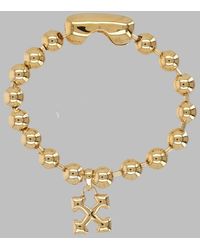 Off-White c/o Virgil Abloh - Brass Bracelet - Lyst