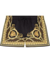 Versace - Barocco Print Swim Shorts - Lyst