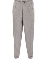 Fedeli - Harvard Soft Cashmere Flannel Trousers - Lyst
