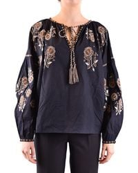 P.A.R.O.S.H. - Overhemd Zwart - Lyst