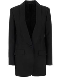 Givenchy - Stretch Wool Blend Blazer - Lyst