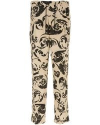 Dries Van Noten - Pritned Viscose Penny Pant - Lyst