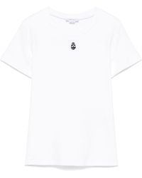 McQueen - T-Shirt With Embroidery - Lyst