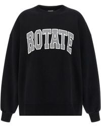 ROTATE BIRGER CHRISTENSEN - 'Heavy Sweat' Sweatshirt - Lyst
