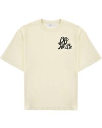 Off-White c/o Virgil Abloh - T Shirt Con Logo - Lyst