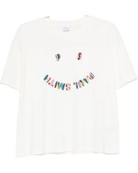 Paul Smith - PS von Paul Smith Ps Happy Cotton T Shirt - Lyst