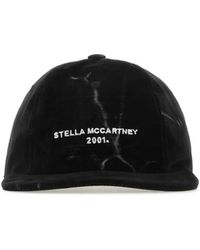 Stella McCartney - Velvet Baseball Cap - Lyst