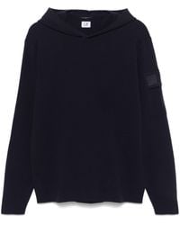 C.P. Company - Metropolis Series Extra Fine Merino Wool Hooded Sweatshirt - Lyst