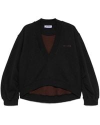 The Attico - Sweater Met Vervaagd Effect - Lyst