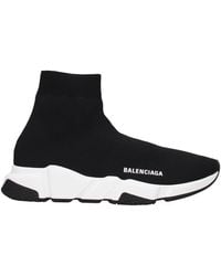 Balenciaga - Speed Knit Sock-Style Sneaker - Lyst