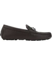 Fendi - Mocasines de monograma de cuero - Lyst