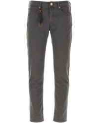 Incotex - Dark Stretch Cotton Pant - Lyst