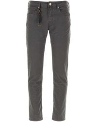 Incotex - Dark Stretch Cotton Pant - Lyst