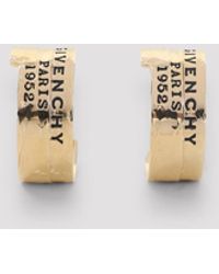 Givenchy - Pendientes de aro con cinta de - Lyst