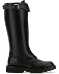 McQueen - Leather Countryside Boots - Lyst