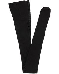 Max Mara - Zavorra Ribbed Cotton Tights - Lyst