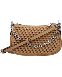 Michael Kors - Carmela Handbag For /Hazelnut Leather - Lyst