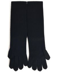 Max Mara - Guantes de cachemira negro de 'Timor' - Lyst