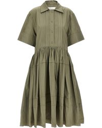 Jil Sander - Midi Kleid - Lyst