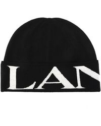 Lanvin - Sombrero de lana de - Lyst