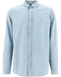 Polo Ralph Lauren - Custom-Fit Chambray Shirt - Lyst